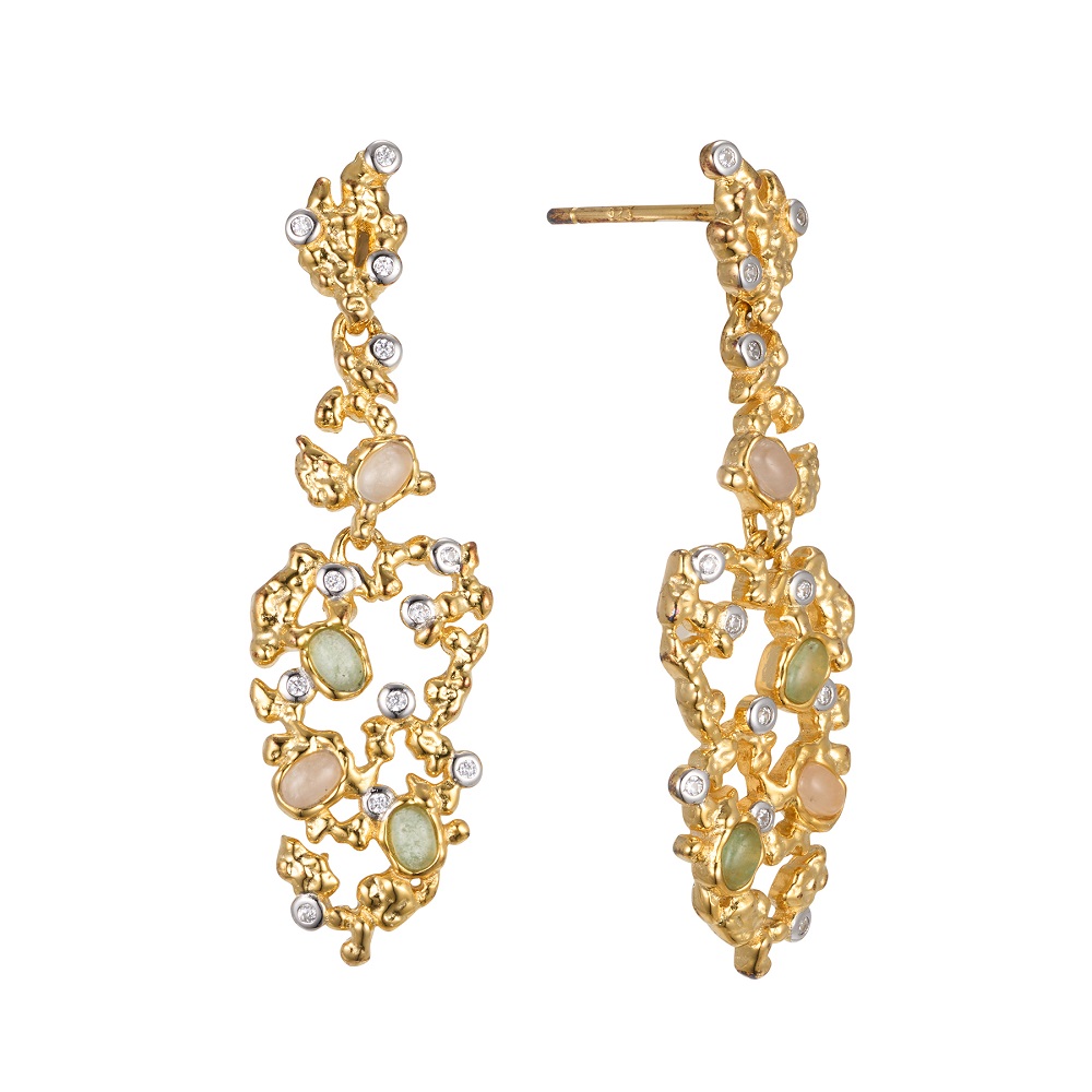 New Gold Womens Large Fashion Jewelry Earrings Trend 2023 Long Earrings Ladies Fashionable Earrings