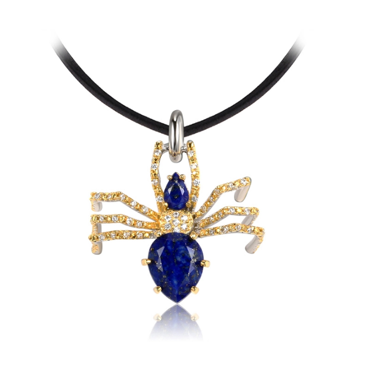 Custom Designer Hip Hop Lapis Stone Fine Pendants For Jewellery Making