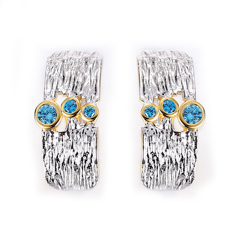 Fashion Design 925 Sterling Silver Clip-on Earrings for Women