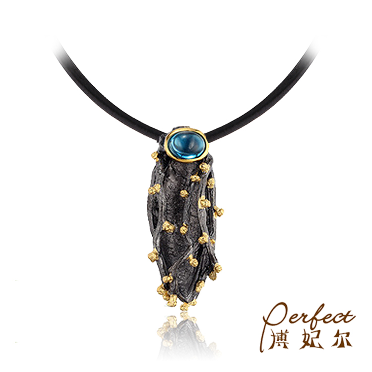 Factory Wholesale Modern Crystal Nest 925 Sterling Silver Pendant