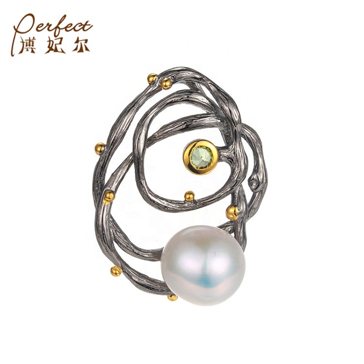 Lavish Green Peridot Jewelry Set Gemstone Handmade Jewellery Supplier Wholesale 925 Sterling Silver Button Pearl Sets