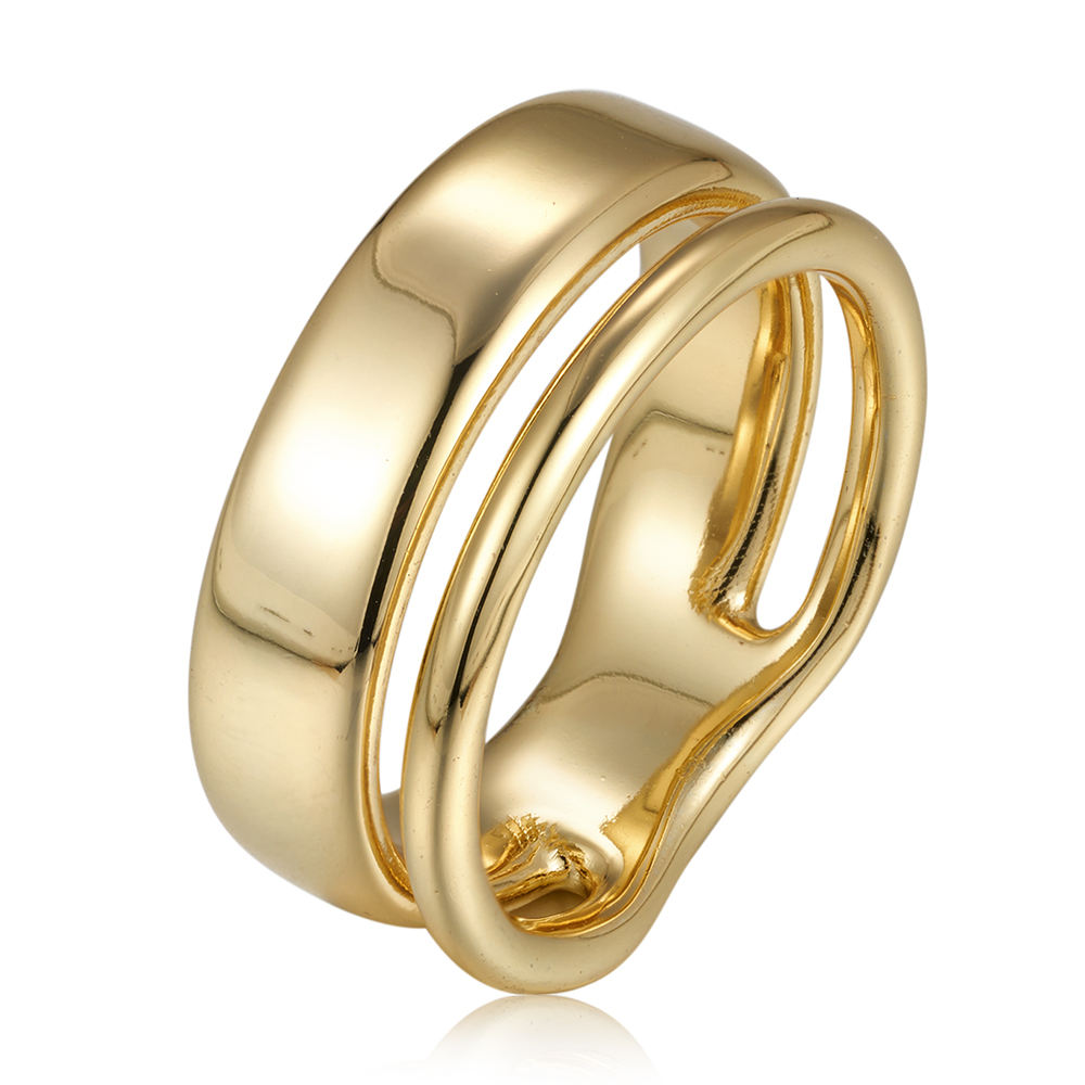 Wholesale Custom Trendy Fashion Manufacture Custom Jewelry Brass Ring