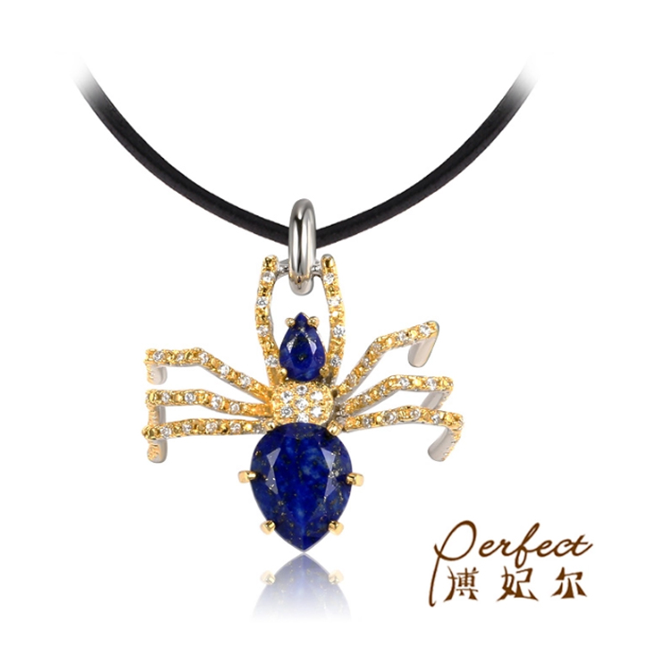 Custom Designer Hip Hop Lapis Stone Fine Pendants For Jewellery Making