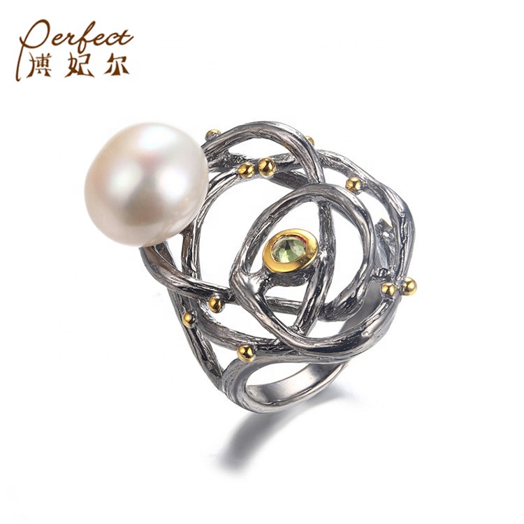 Lavish Green Peridot Jewelry Set Gemstone Handmade Jewellery Supplier Wholesale 925 Sterling Silver Button Pearl Sets