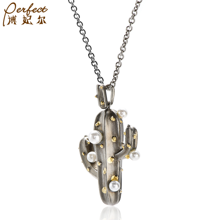 Eye Catching high quality jewelry 925 silver shell pearl jewelry gold pendant for Daily Wearing