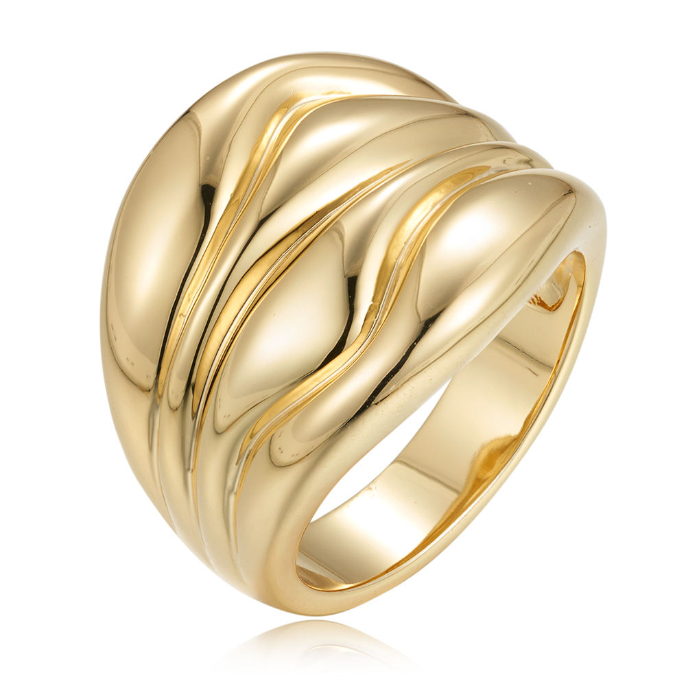 Wholesale Custom Trendy Fashion Manufacture Custom Jewelry Brass Ring