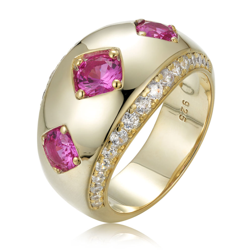 Luxury Fashionable Popular Custom Italian 925 Silver Design Ring Minimalist Rings Jewelry