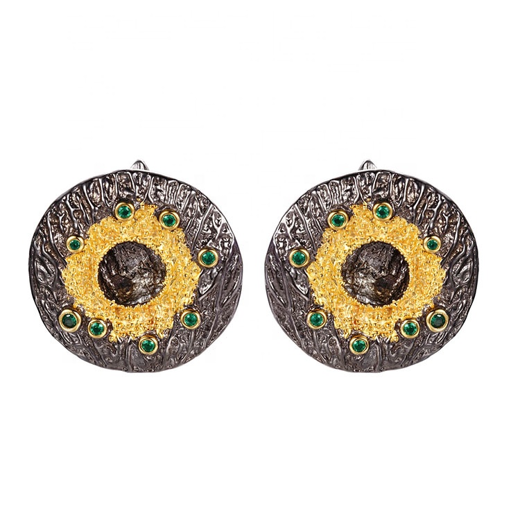 PERFECT Wholesale Elegant Women Gold Plated Earring Pendant Ring Jewelry Sets
