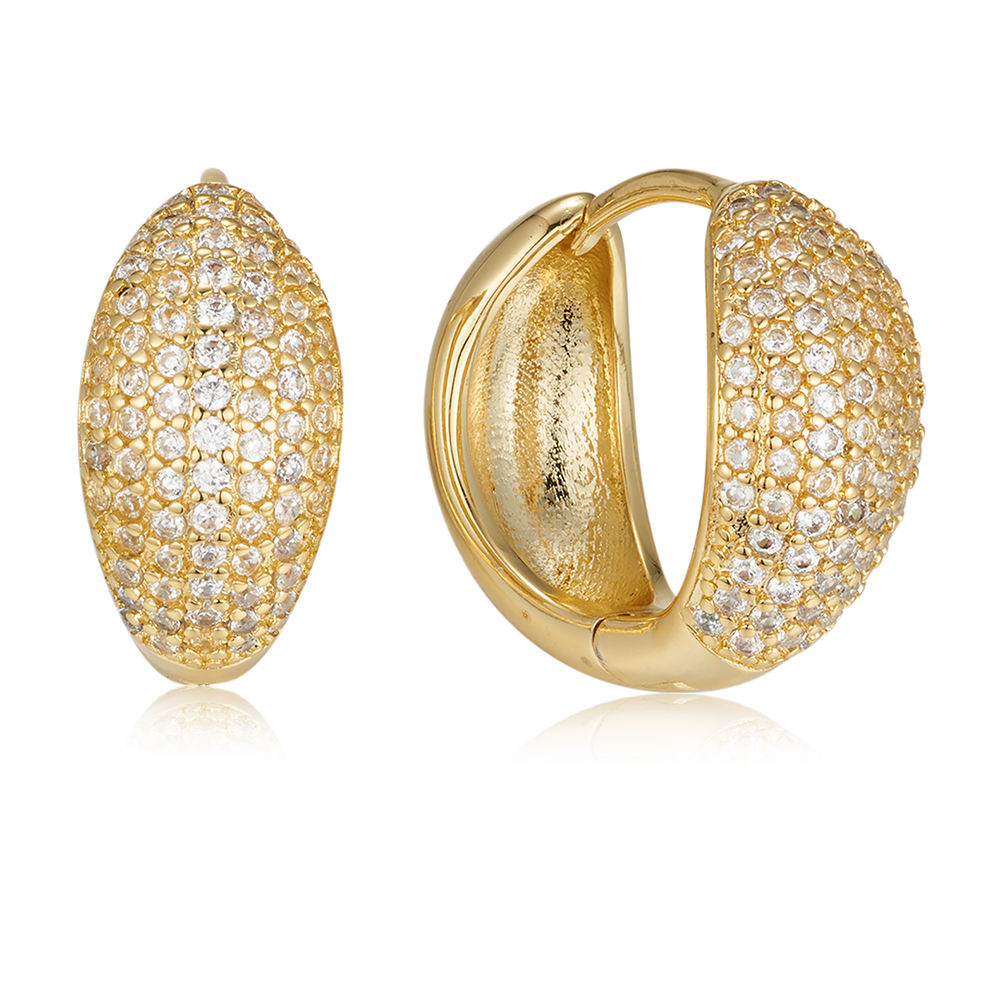 2023 New Trend Top Design Earring Supplies Jewelry Making Custom Brass Earrings Women