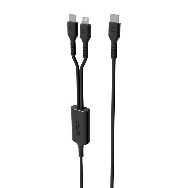 Two-in-one, Three-in-one data cables (compatible with both Apple and Android devices)