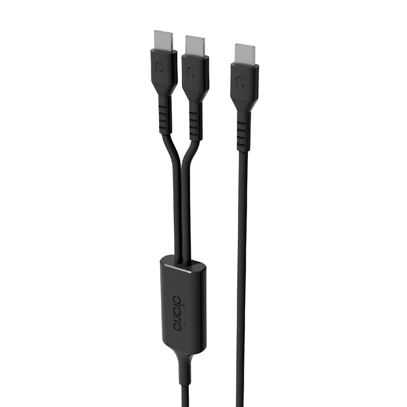 Two-in-one, Three-in-one data cables (compatible with both Apple and Android devices)