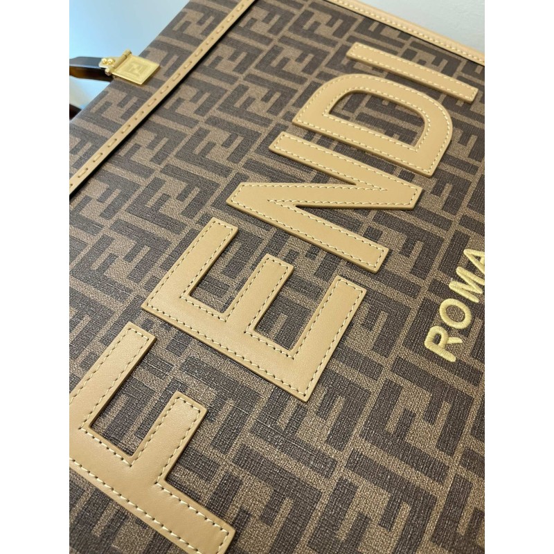 FENDI small  new size shine tote tote bag "sunshine bag"