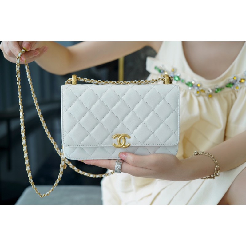 ๐๐๐๐๐ก๐โฆ Advanced Handcraft Workshop Double Gold Beads ๐๐๐ White๐ฐ