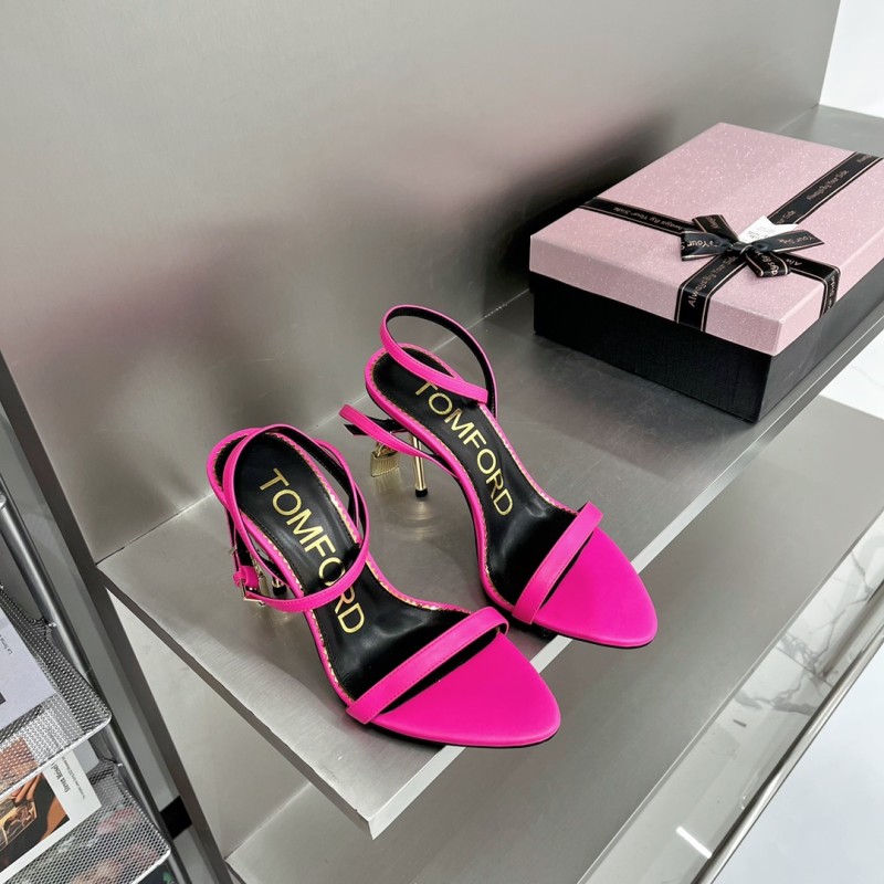 πππππππ
ππππ/ππ π§ππ° TF Tom Ford Gold Heel Padlock Sandals