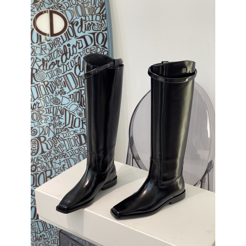 Toteme | 𝟐𝟎𝟐𝟏/𝐒𝐒 𝐧𝐞𝐰 niche designer Brand Toteme horse boots Original imported Italian A grade leather outsole