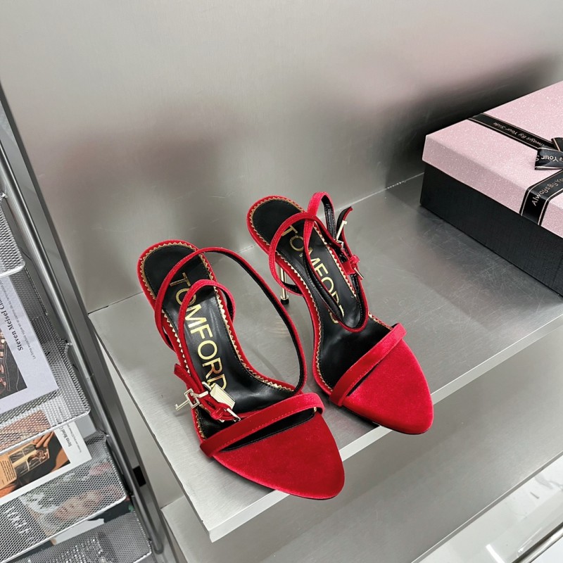 πππππππ
ππππ/ππ π§ππ° TF Tom Ford Gold Heel Padlock Sandals
