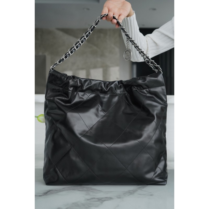 ๐๐๐๐๐ก๐โฆ๐๐๐ฃ spring and summer new ๐๐ handbag black silver buckle medium