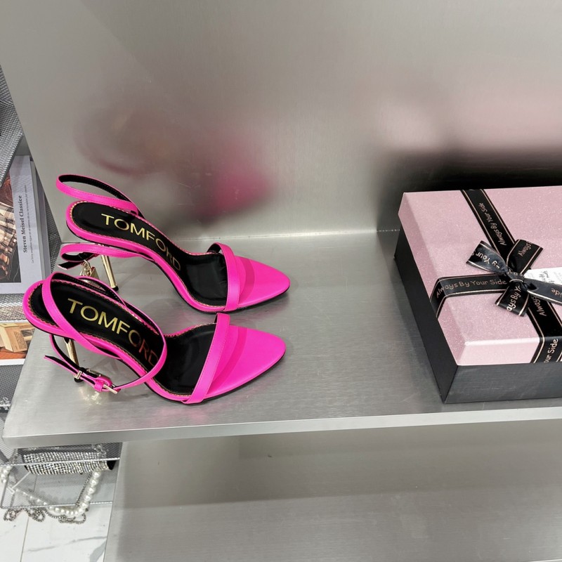 πππππππ
ππππ/ππ π§ππ° TF Tom Ford Gold Heel Padlock Sandals