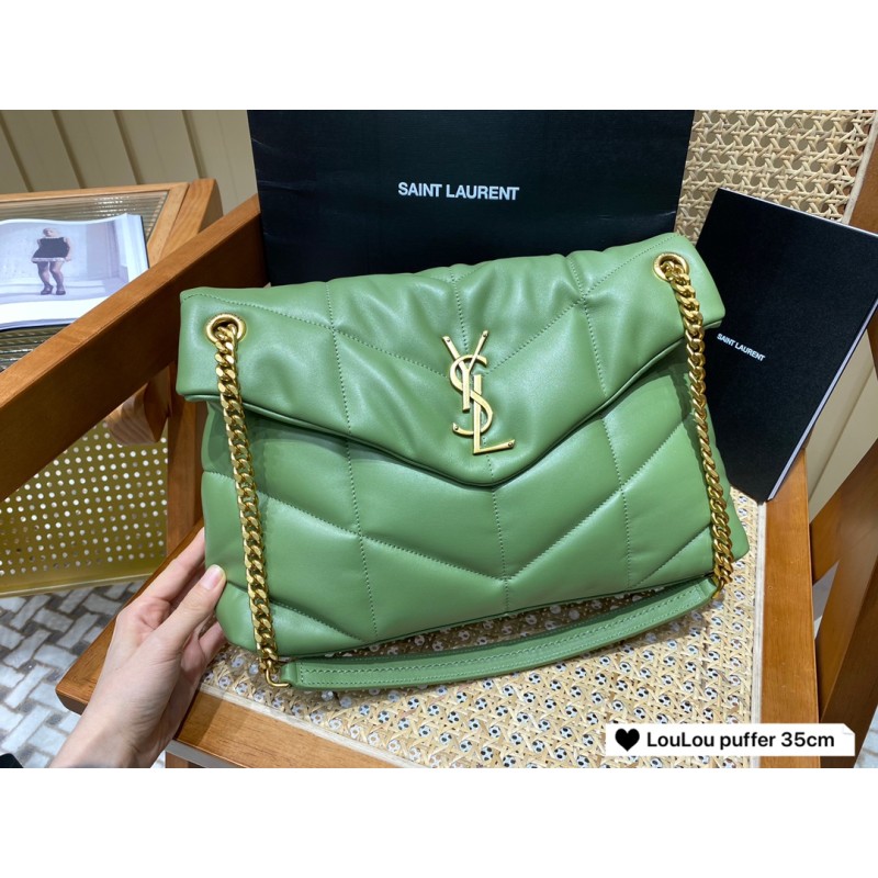 SAINT LAURENT #๐๐ค๐ช๐๐ค๐ช ๐ฅ๐ช๐๐๐๐ง#57747(large gold buckle)