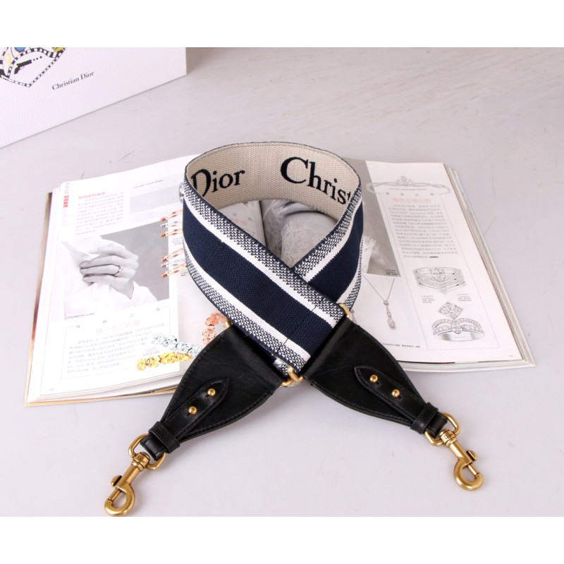 Dior personalized shoulder strap Imported custom solid brass hardware
