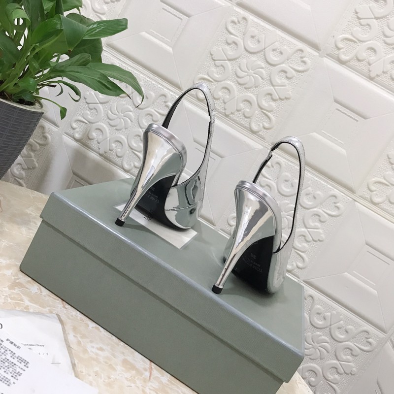 𝐓𝐎𝐌𝐅𝐎𝐑𝐃|𝟐𝟎𝟐𝟑𝐒𝐒/𝐧𝐞𝐰 TOM high heeled bag toe sandals Original black leather outsole
