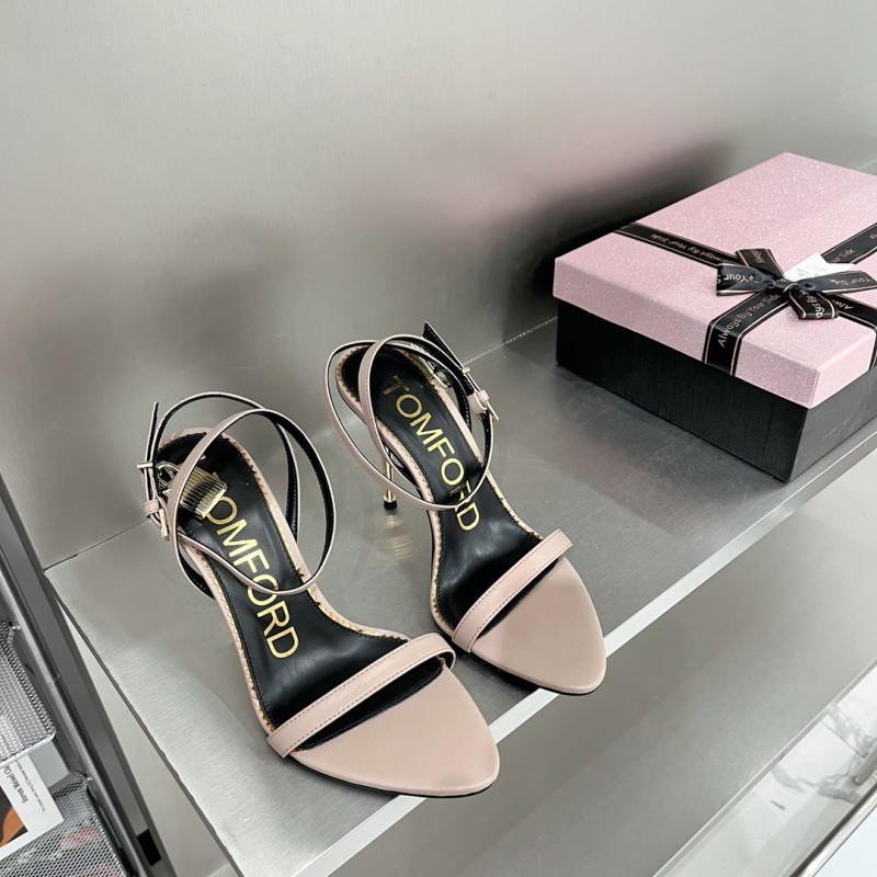 πππππππ
ππππ/ππ π§ππ° TF Tom Ford Gold Heel Padlock Sandals