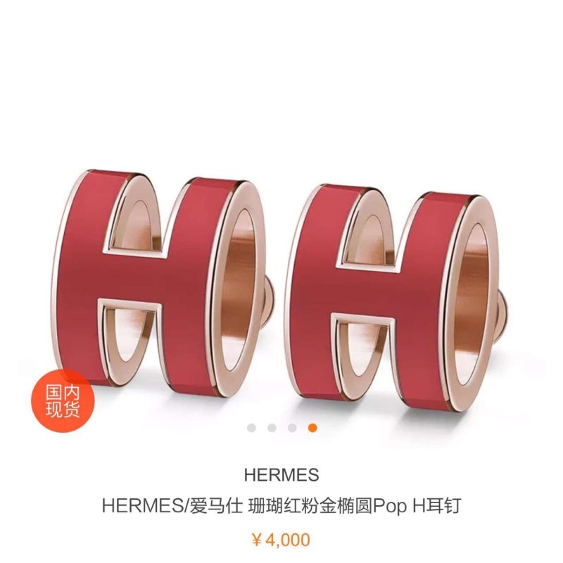 Hermes Earrings