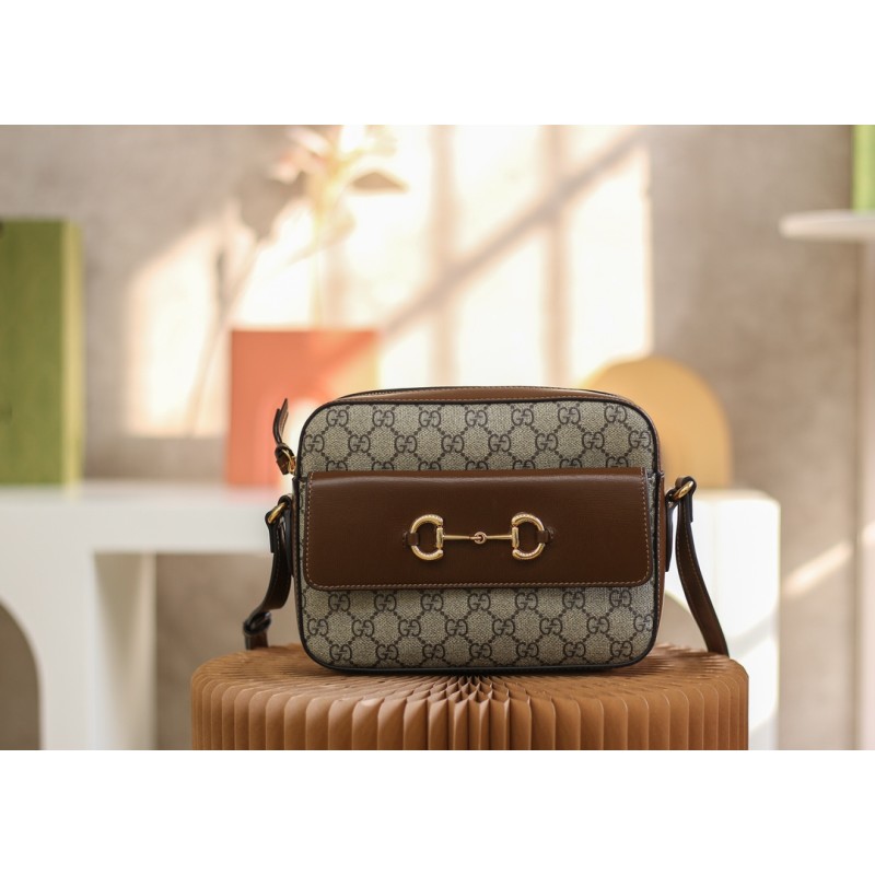 GUCCI ππ€π§π¨ππππ© ππ΅π±π± horsebit shoulder bag #645454#