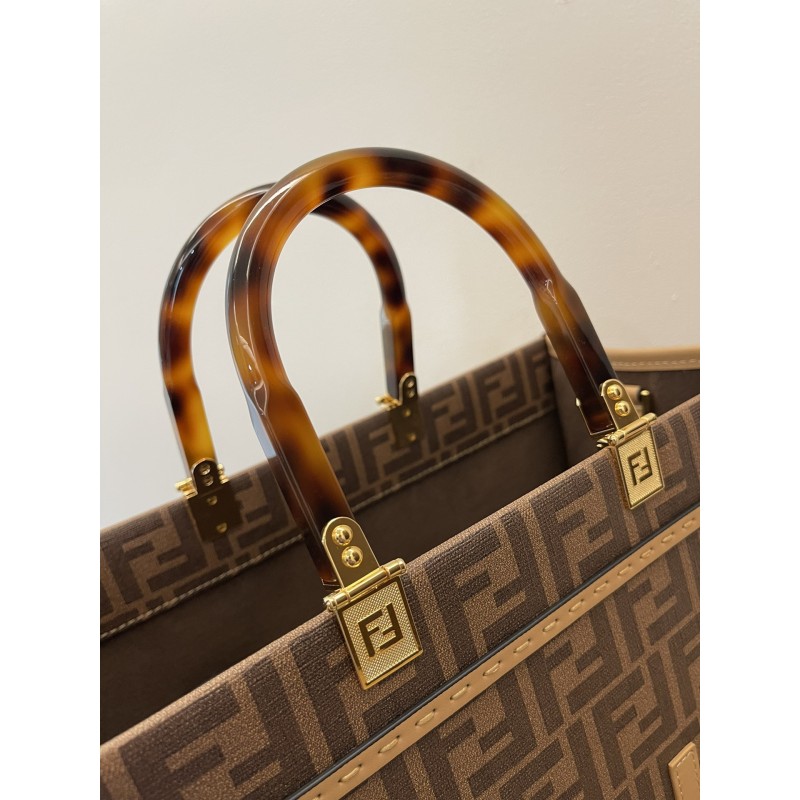 FENDI small  new size shine tote tote bag "sunshine bag"