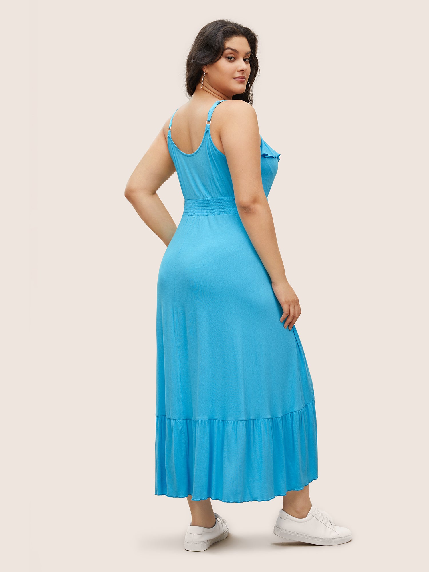 Supersoft Essentials Ruffle Trim Cami Dress