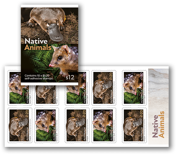 Native Animals 2022 - Roll of 100x $1.20 Stamps