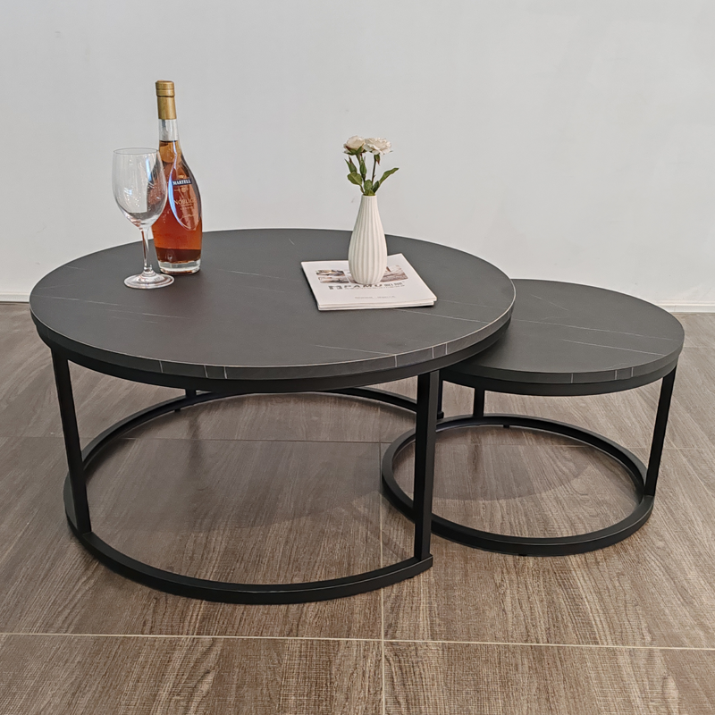 Round Coffee Table Set