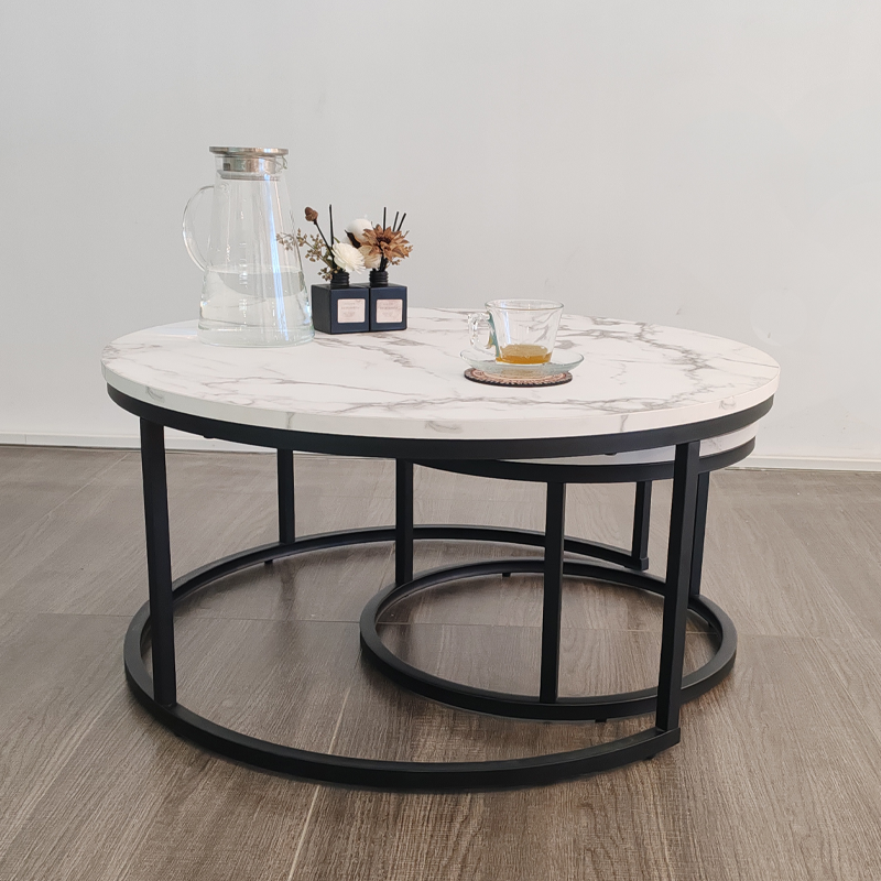 Round Coffee Table Set