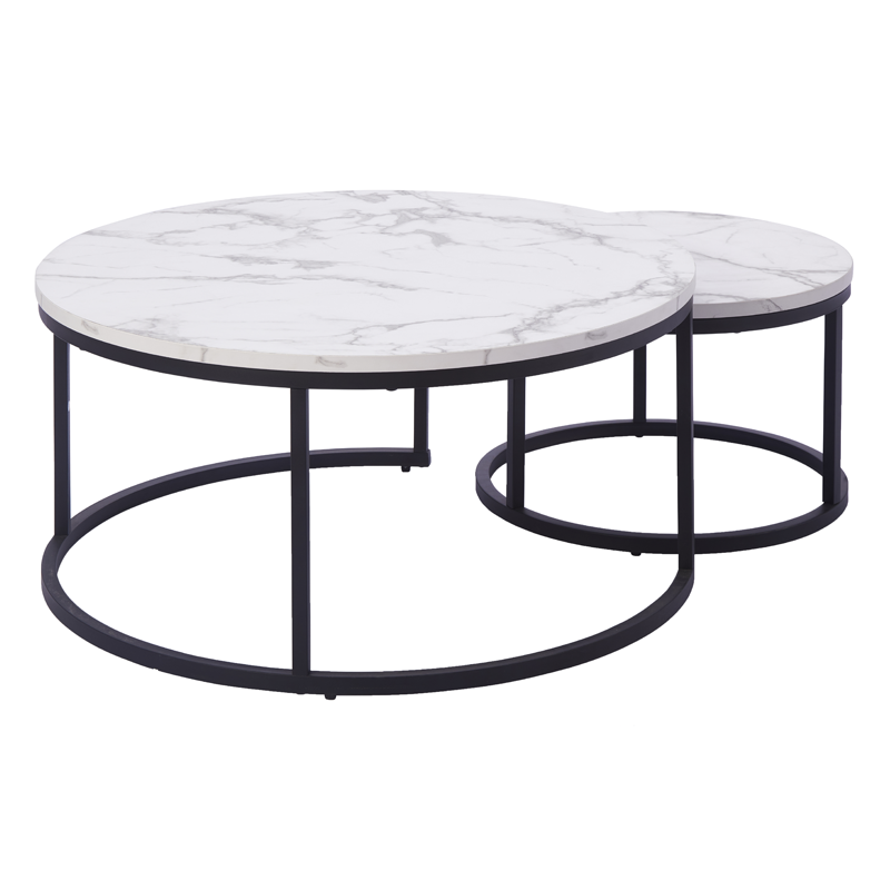 Round Coffee Table Set
