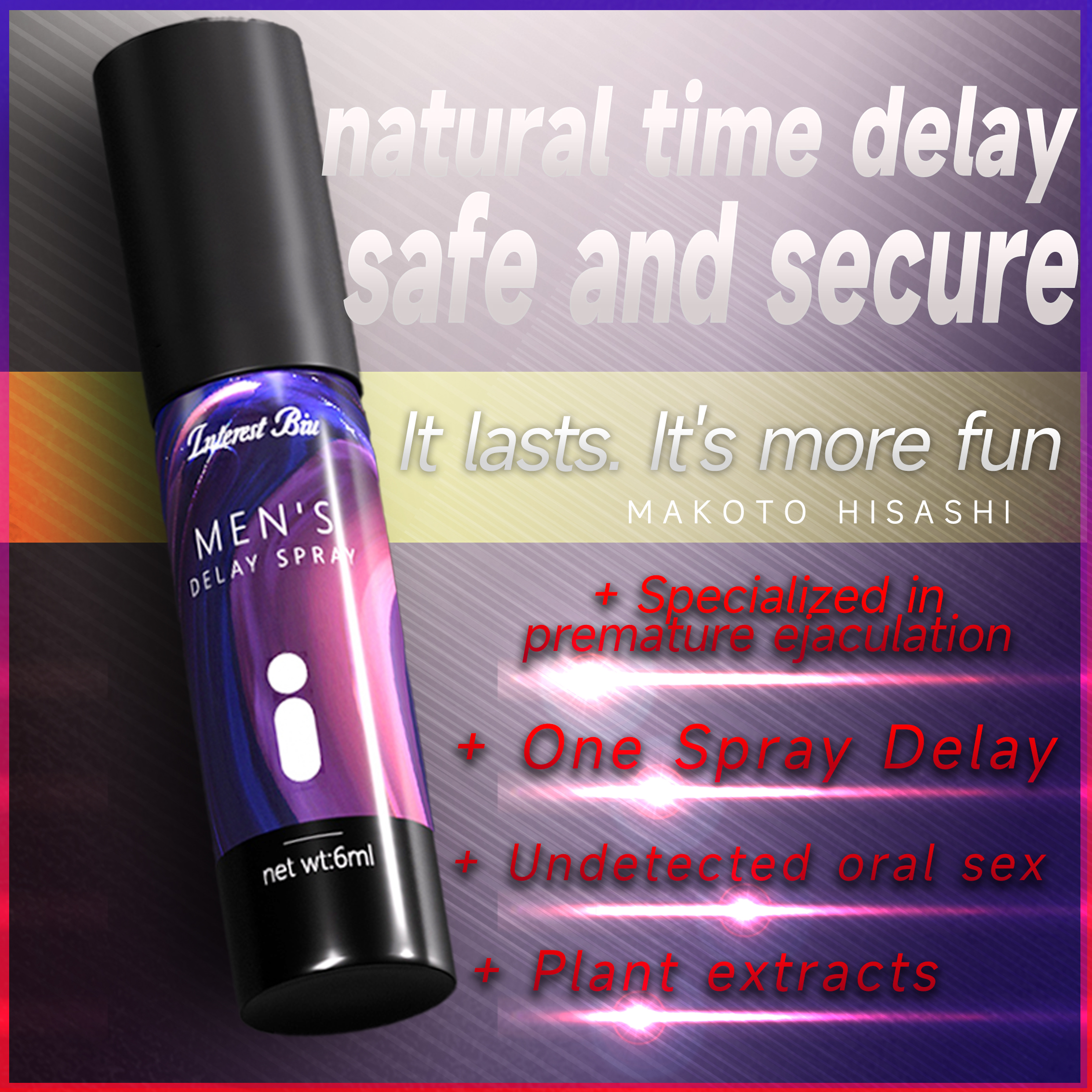 Topical Delay Spray - AdultToyHaven
