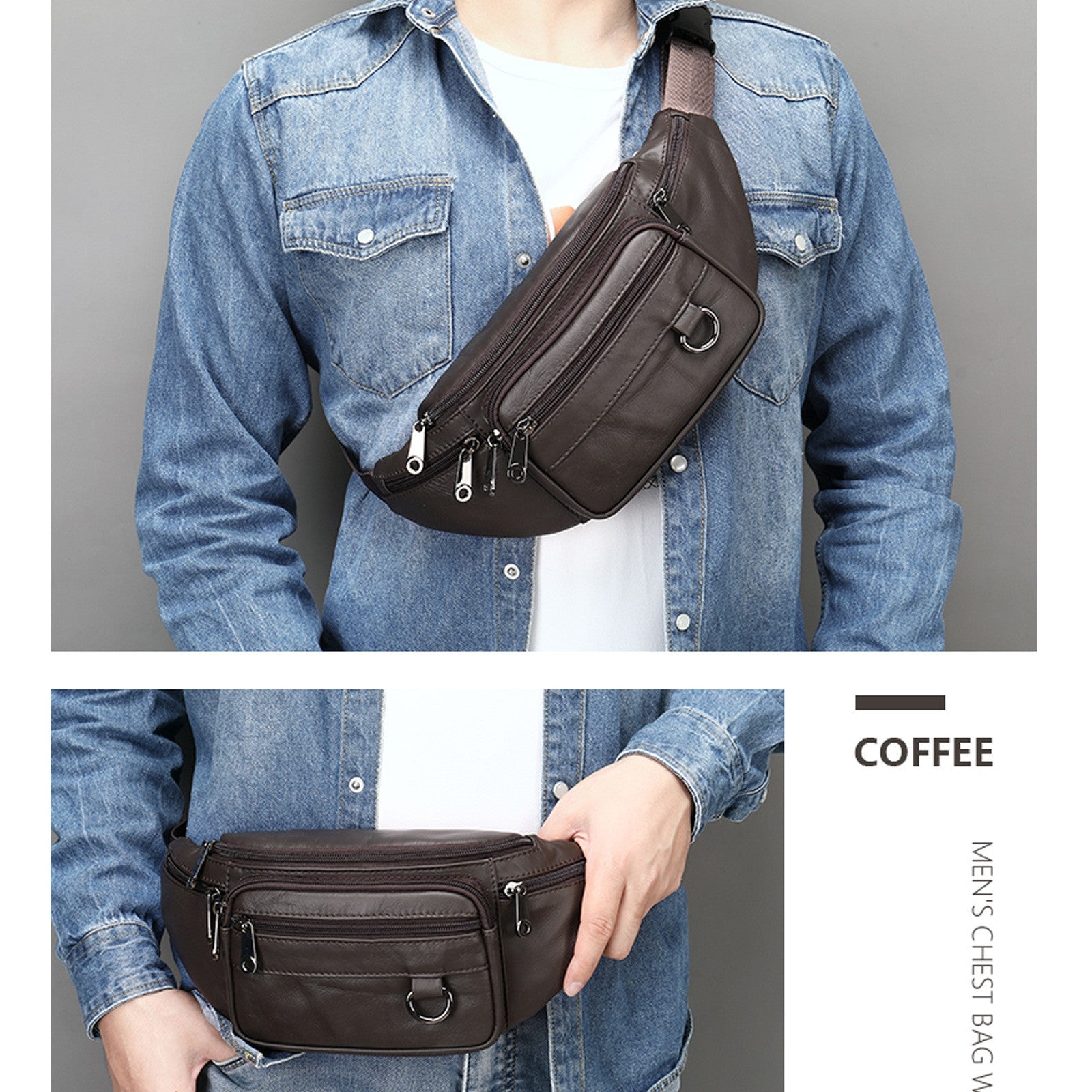 Multifunctional Chest Bag Crossbody Bag Outdoor Sports Mobile Phone Slant Backpack