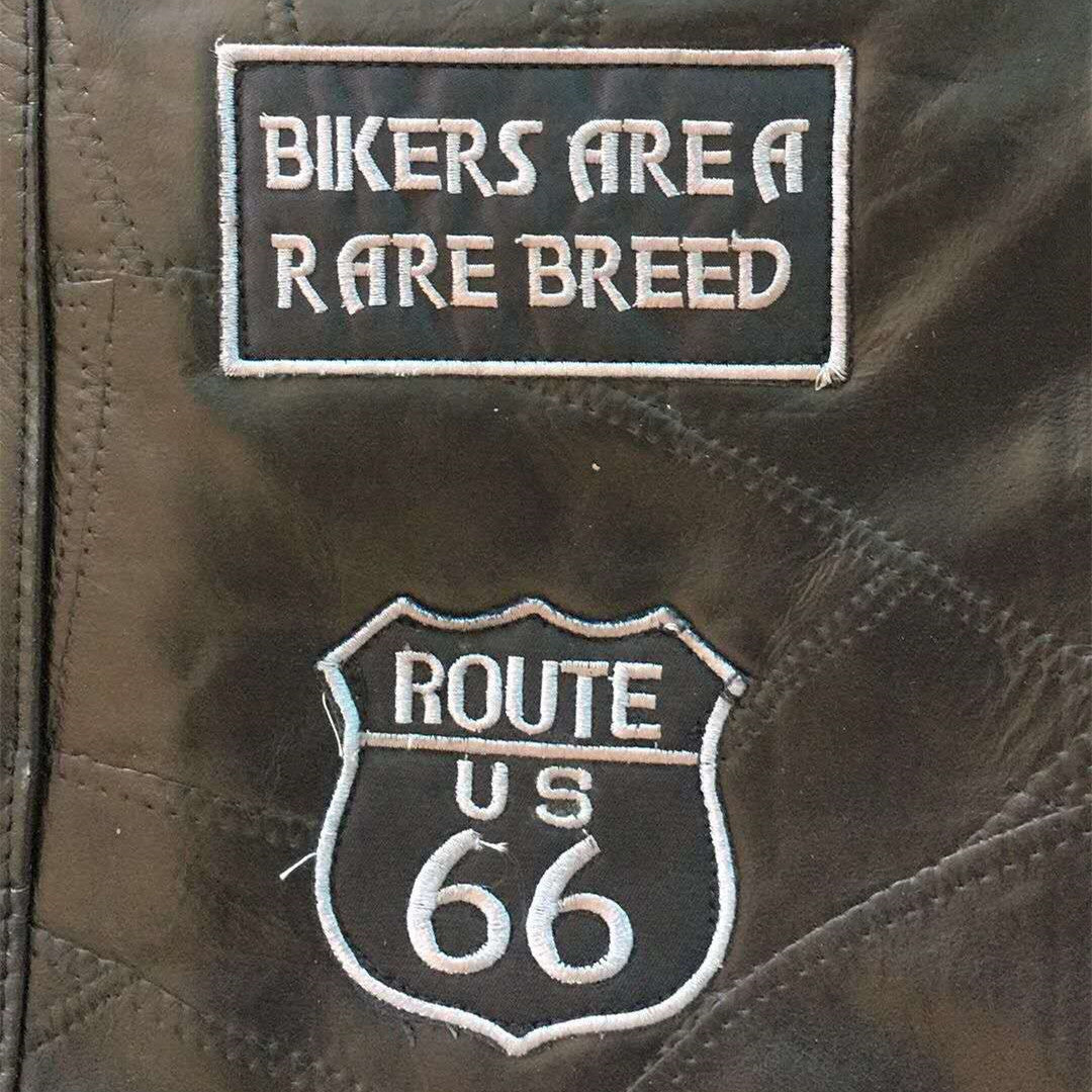 Eagle3 Super Cool Embroidered Badge Biker Riding Vest