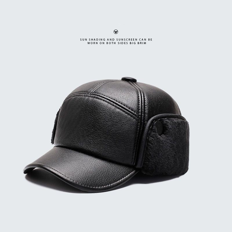 Fleece-lined Earflap Duckbill Cap