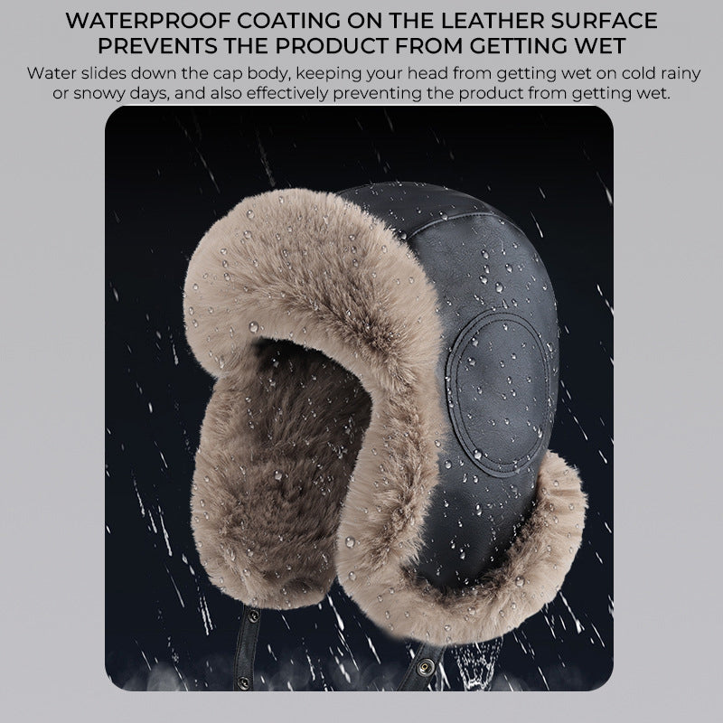 Thickened Plush Aviator Hat