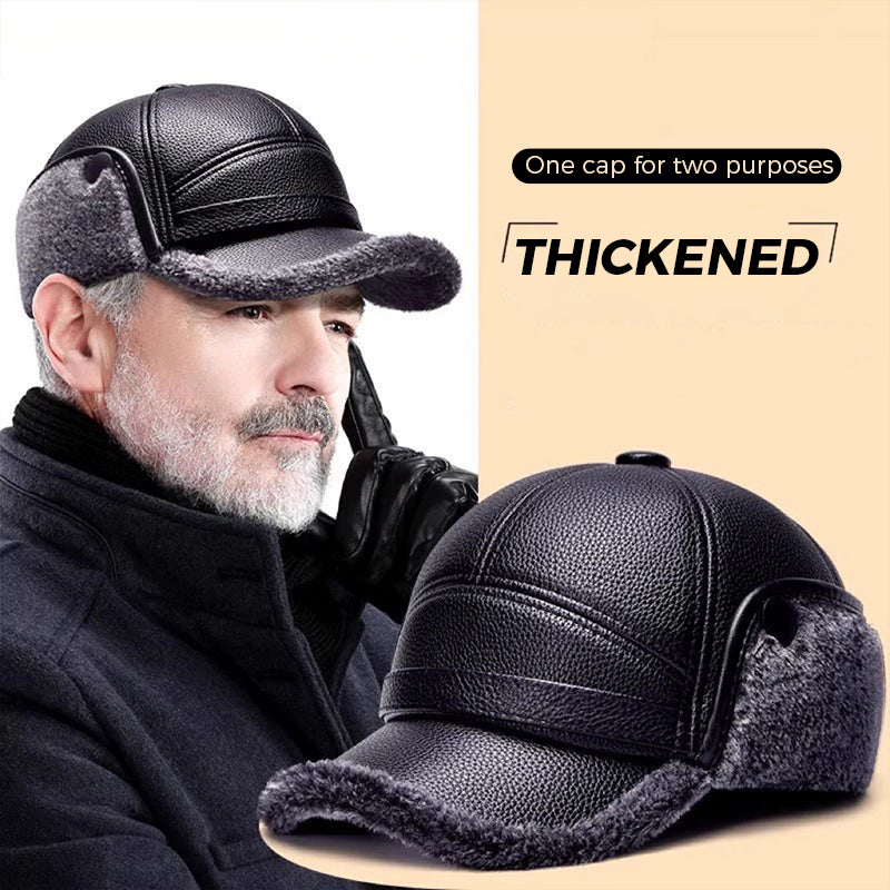 Fleece-lined Earflap Duckbill Cap