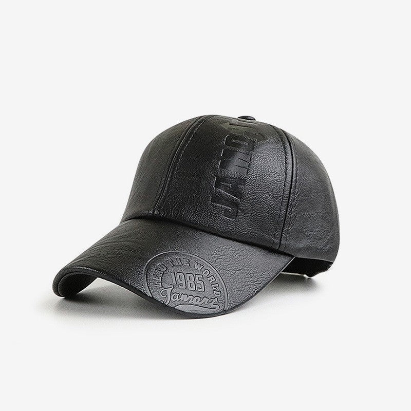 Spring, Fall and Winter Fashion Outdoor Leisure Warm Embossed Baseball Cap Duck Tongue Cap