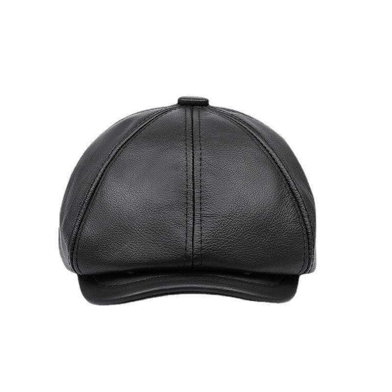 Genuine Cow Leather Warm Caps Luc. 38