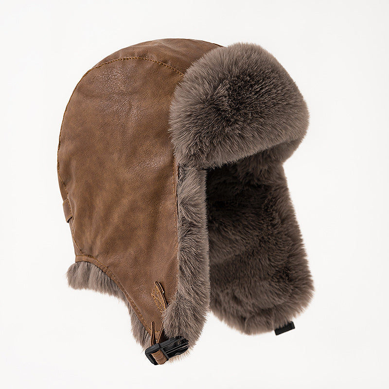 Winter Thickened Aviator Warm Wind Cold Cycling Ear Protection Motorcycle Cap