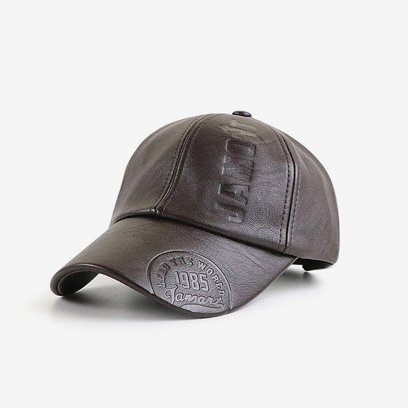 Spring, Fall and Winter Fashion Outdoor Leisure Warm Embossed Baseball Cap Duck Tongue Cap