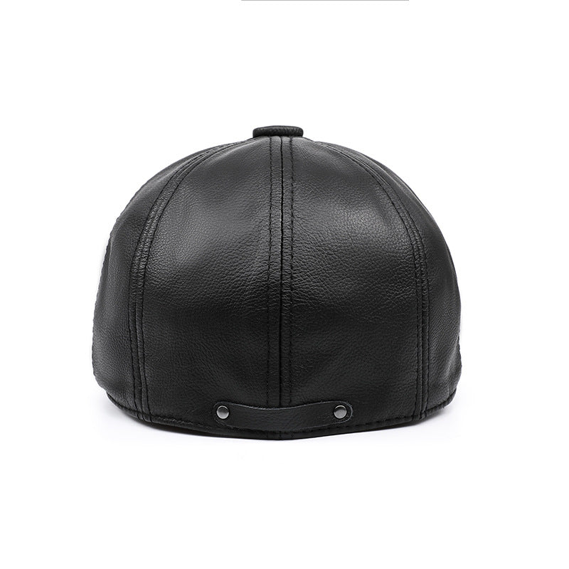 Genuine Cow Leather Warm Caps Luc. 38