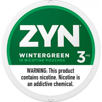 Buy ZYN Wintergreen 3mg - Mild Nicotine Hit