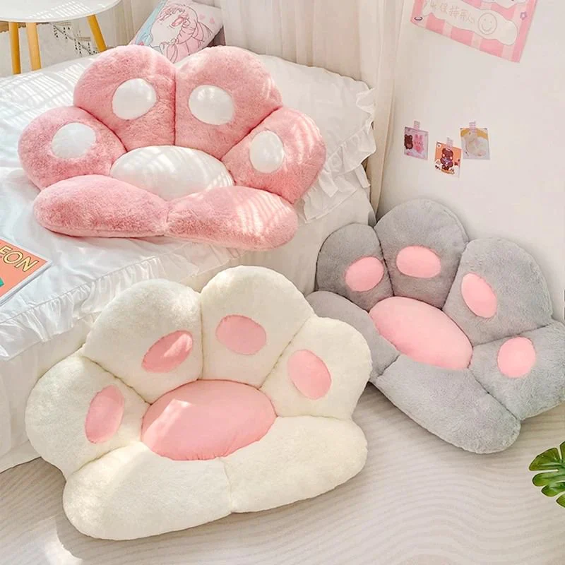 Kawaii Cat Paw Cushion - HoneyJoyBoxKawaii Cat Paw Cushion - HoneyJoyBox