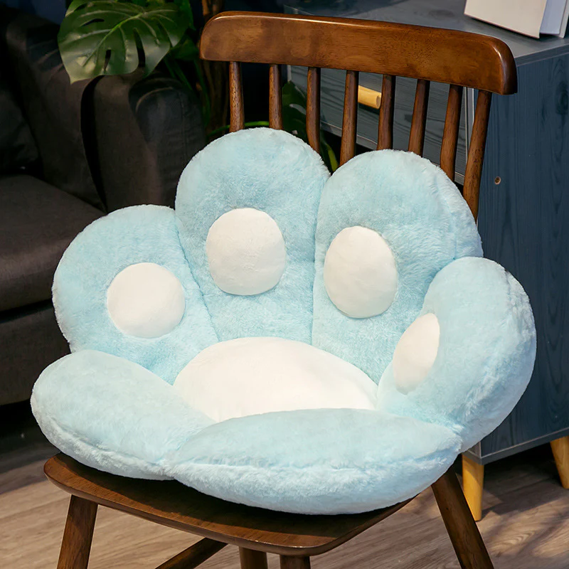 Blue bear paw cushion - HoneyJoyBoxBlue bear paw cushion - HoneyJoyBox