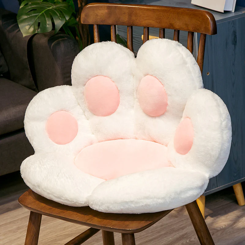 White bear paw cushion - HoneyJoyBoxWhite bear paw cushion - HoneyJoyBox