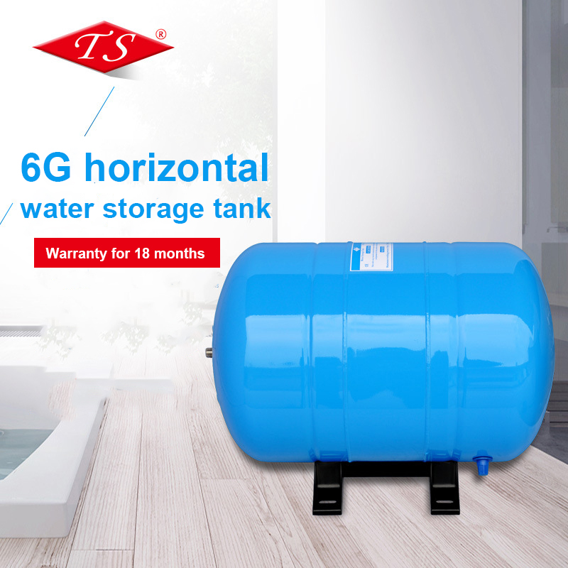 6G Horizontal Carbon steel water storage tank